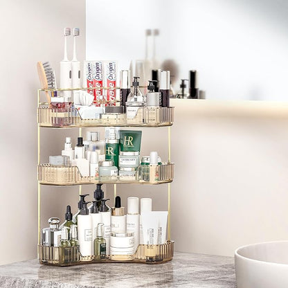 Corner Bathroom Counter Organizer by Pougny