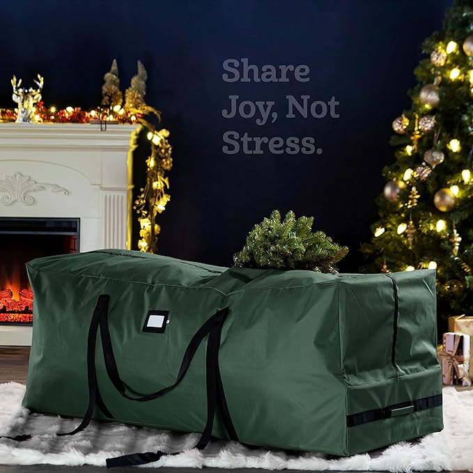 ZOBER 600D Oxford Fabric Rolling Christmas Tree Storage Bag - Image 2