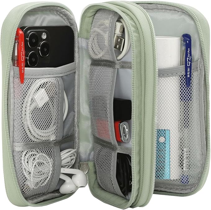CAAORDKSO Cord Organizer Travrel Bag, Electronic Organizer Travel Case - Image 3