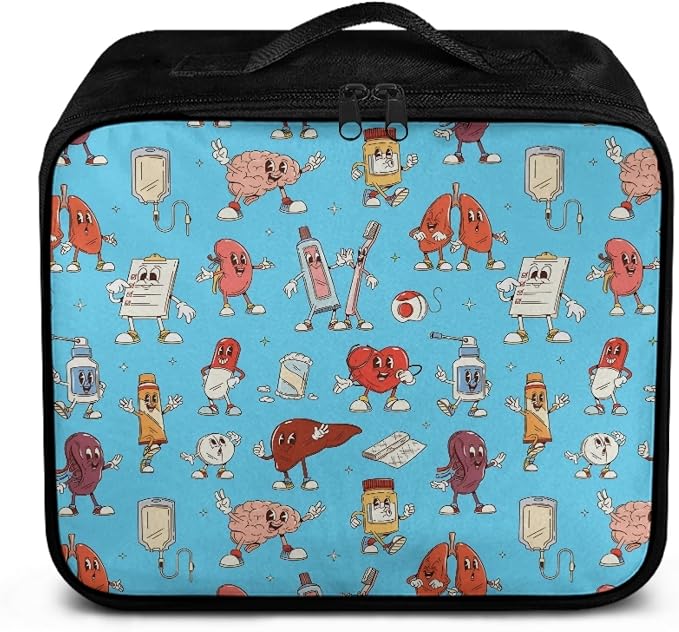Family Medicine Storage Bag Pill Bottle Organizer by Suohuicp