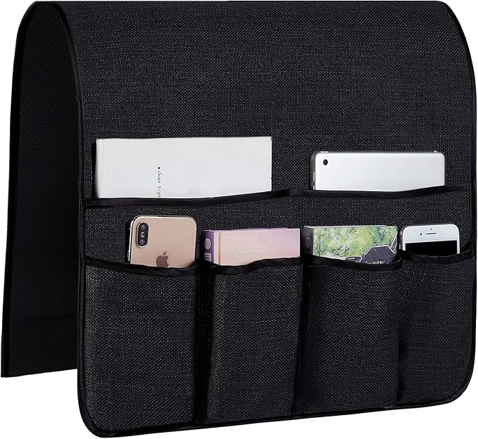 FLYILY Sofa Armrest Organizer Non-Slip Arm Chair Hanging Caddy Remote Control by FLYILY