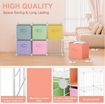 Leinuosen 6 Cube Storage Organizer - Image 2