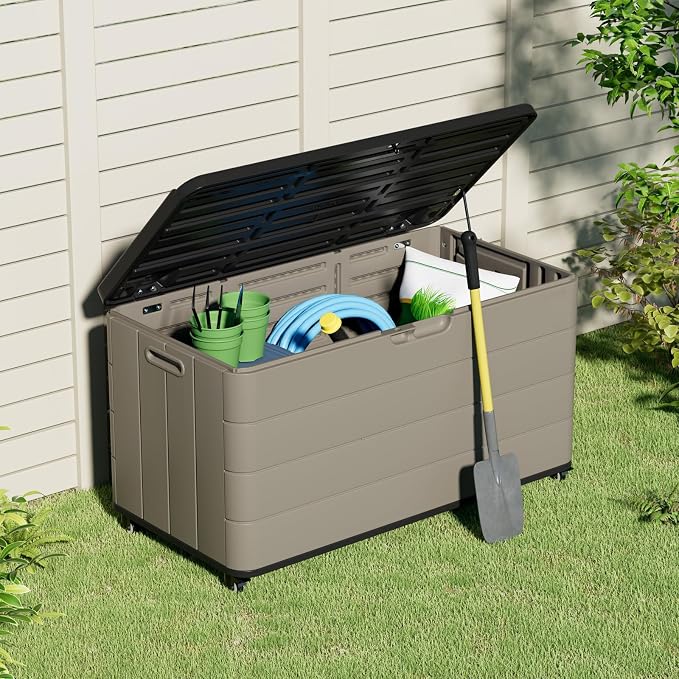 ZZM 110 Gallon Outdoor Deck Box - Image 2