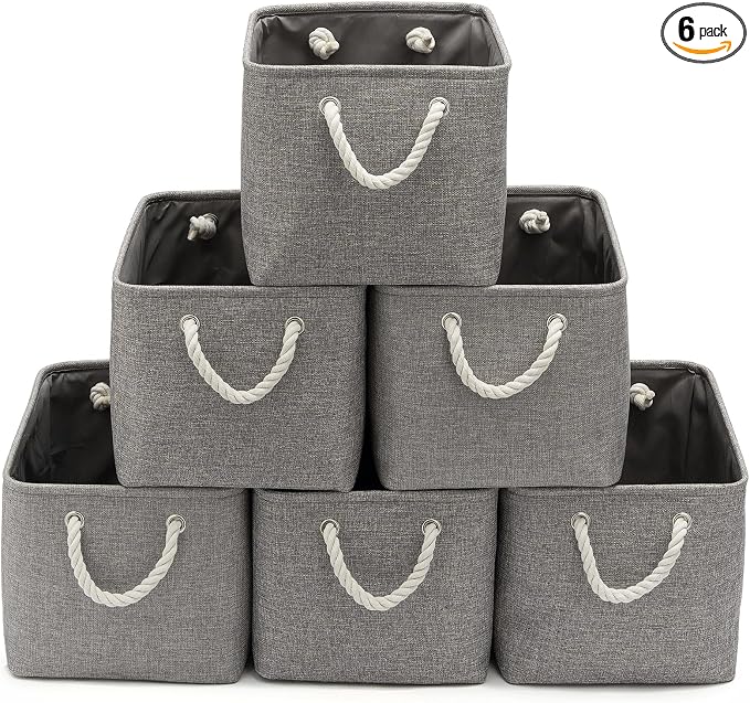 15x11x10 In Foldable Fabric Large Storage Bins by VQRTEXAStorageBasket