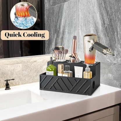 Unistyle Hair Tool Organizer, Wall Mounted, Bathroom Countertop, Vanity - Image 3