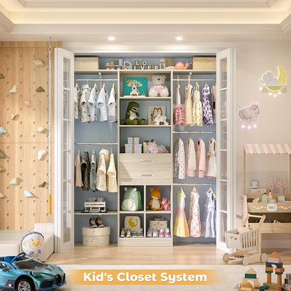 5FT Small Closet System, Baby Closet Organizer System - Image 8