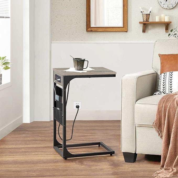 TUTOTAK C Shaped End Table - Image 2