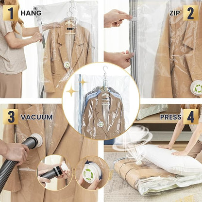 TAILI Hanging Vacuum Sealer Storage Space Saver Bags - Image 6