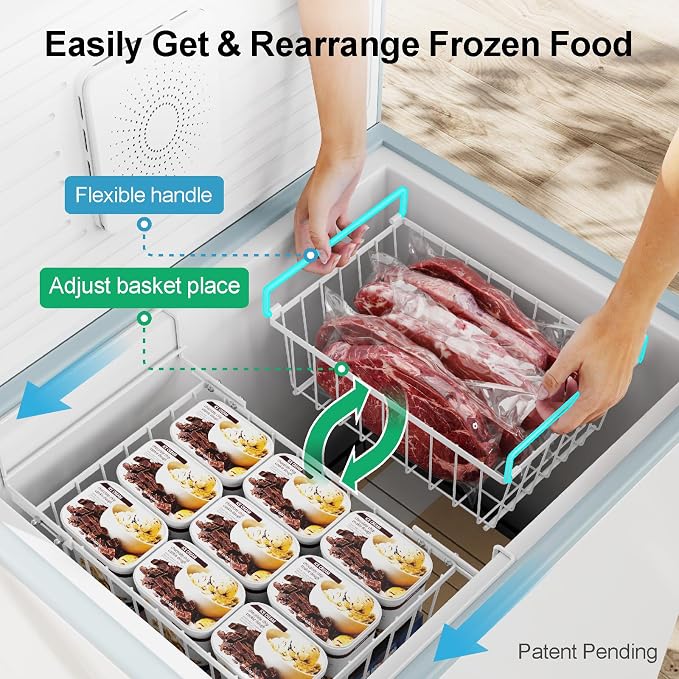 iSPECLE Deep Freezer Organizer Bins - Image 7