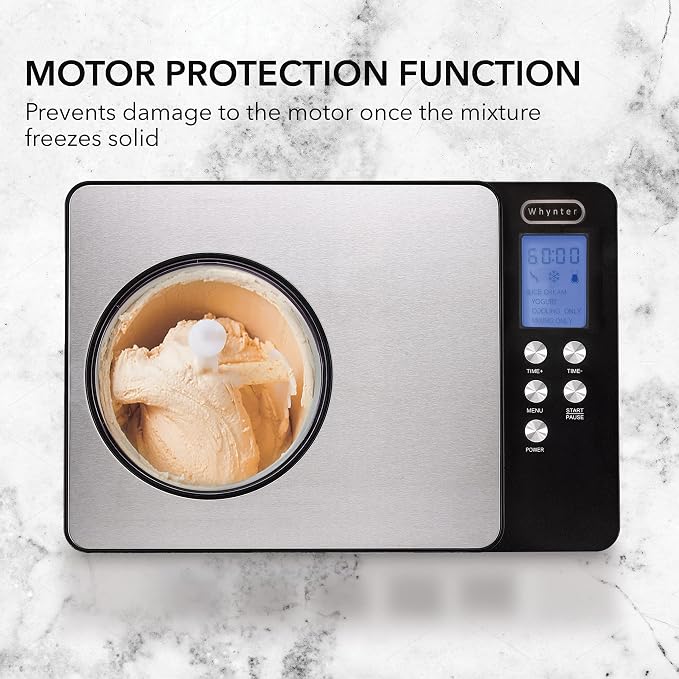 Whynter Ice Cream Maker Machine & Yogurt Automatic 2 Qt. - Image 4