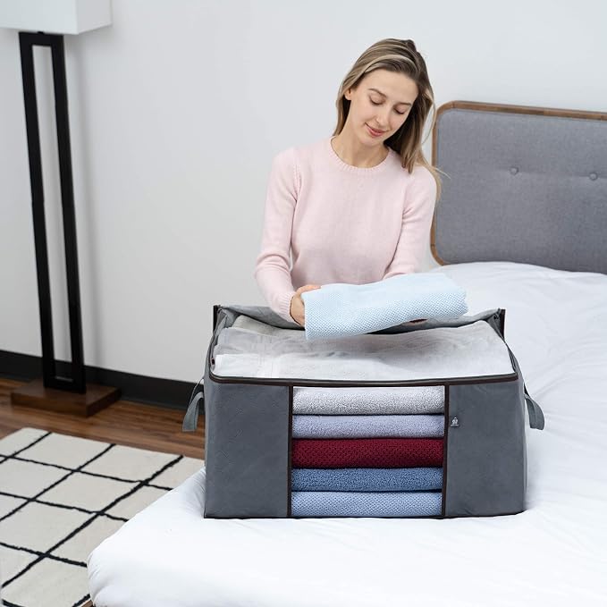 VENO 3 Pack Oversize Clothes Storage Bag Organizer - Image 3