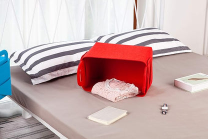 Minoisome Storage Basket Felt Storage Bin Collapsible& Convenient Box Organizer - Image 4
