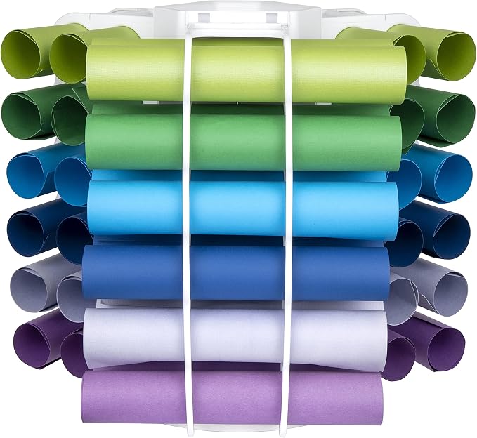 ArtBin 6867AG Rotating Vinyl Storage Tower, Vinyl Sheet Organizer Stores Up to - Image 8