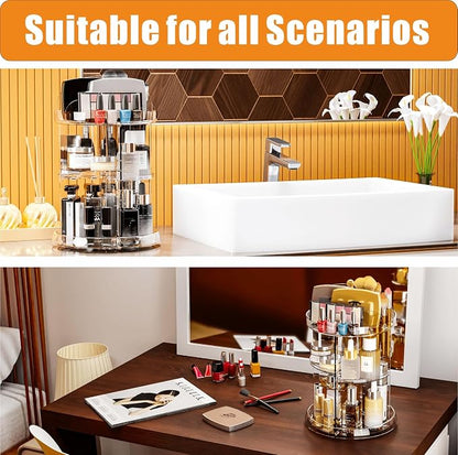Yieach 360 Rotating Makeup Organizer - Image 2