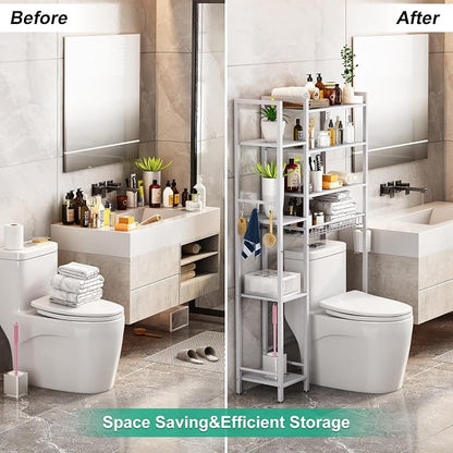 8-Tier Over The Toilet Storage - Image 8