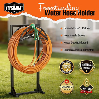 Garden Hose Holder, Heavy-Duty Water Hose Reel - Image 3