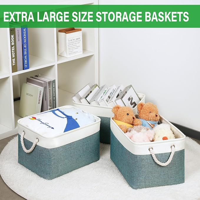 Bidtakay Fabric Storage Baskets - Image 3