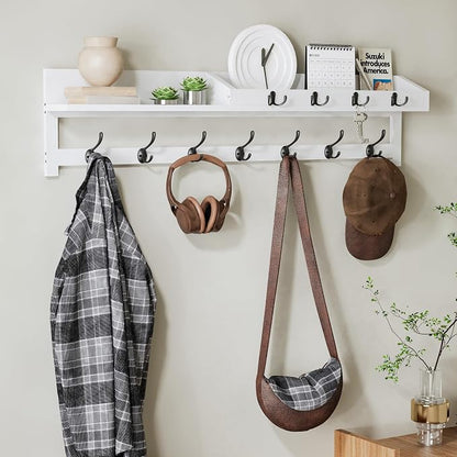 AMBIRD 35 inch Coat Rack Wall Mount, Extra Long Coat Hooks Wall Mount, Entryway by AMBIRD