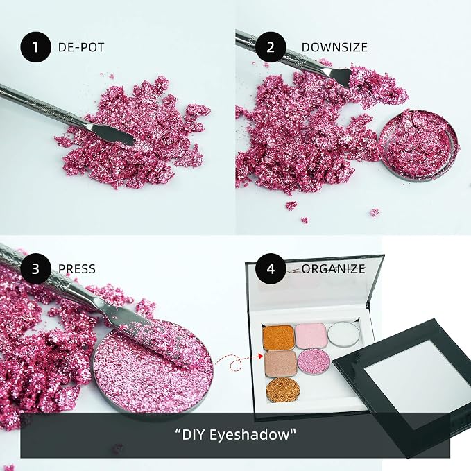 Black Empty Magnetic Makeup Palette - Image 4