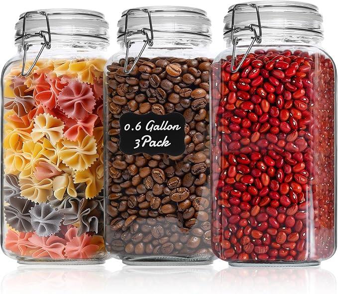 ComSaf Airtight Glass Jars by ComSaf