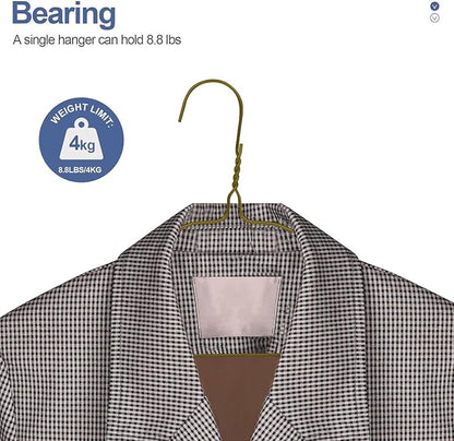 SPECILITE Wire Hangers 250 Pack, Metal Wire Clothes Hanger Bulk - Image 3