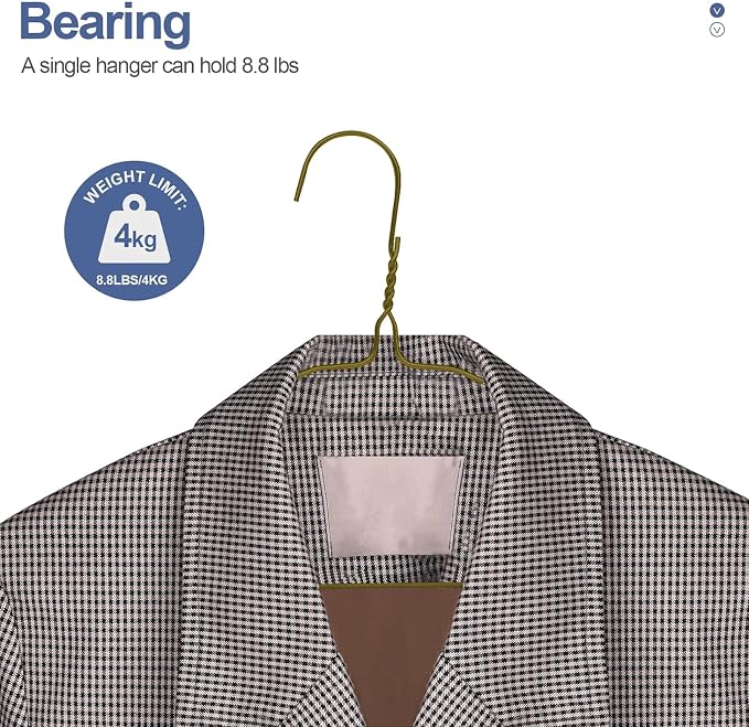SPECILITE Wire Hangers 300 Pack, Metal Wire Clothes Hanger Bulk - Image 3