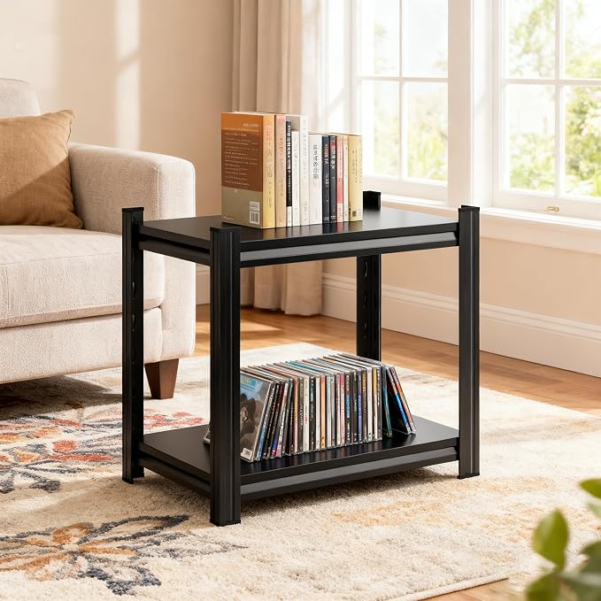 2-Tier End Table, Sofa Side Table by HYMNXEMO