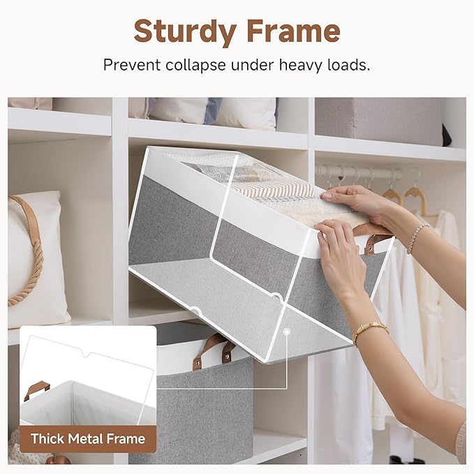 StorageWorks Storage Bins, Fabric Storage Bins - Image 4
