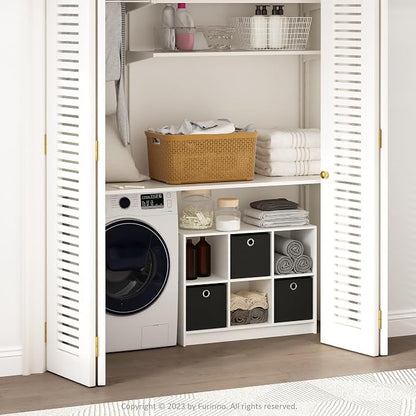 Furinno Cubic Closet Organizers and Storage, 6-Cube Closet Organizer - Image 2