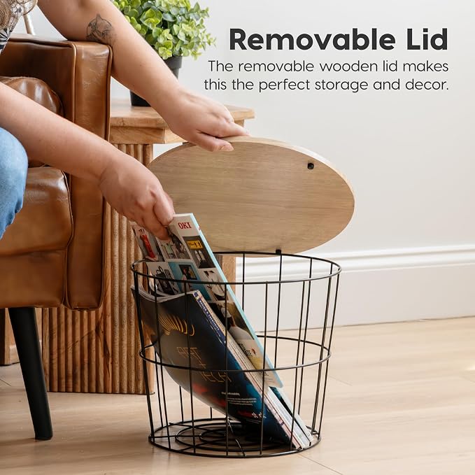 IRIS USA Round Wire Basket - Image 6