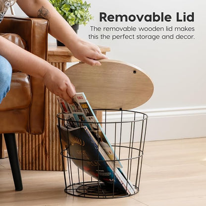 IRIS USA Round Wire Basket - Image 6