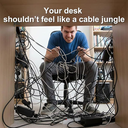 Under Desk Cable Management Tray - Image 2