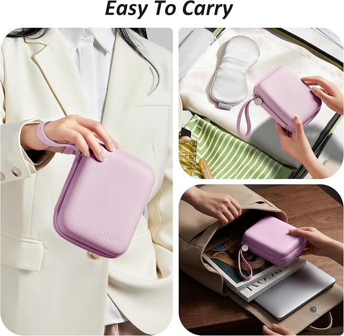 Charger Case for Macbook, Portable Tech Electronic Organizer Bag, Small Travel - Image 6