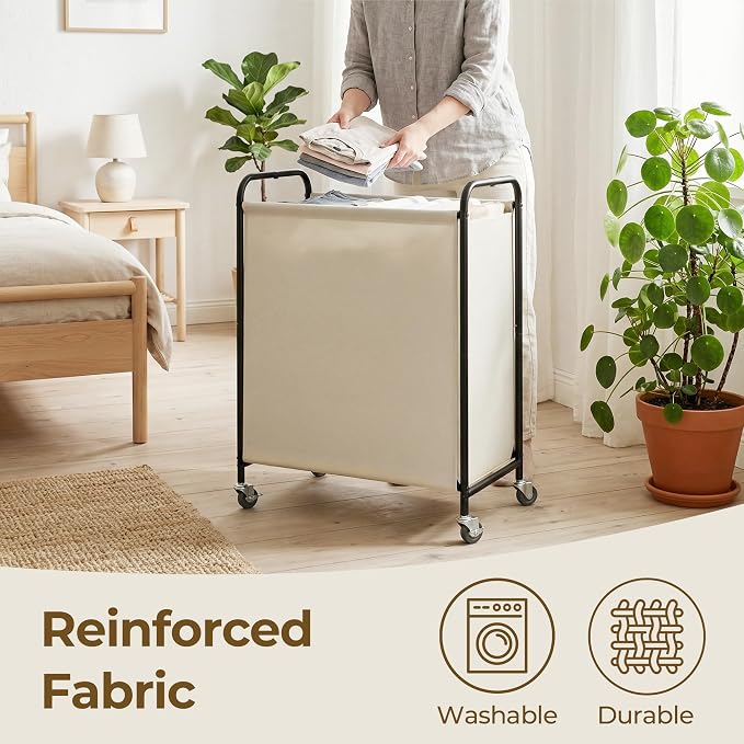 GRANNY SAYS 2 Section 130L Laundry Sorter, Large Laundry Hamper Basket - Image 4