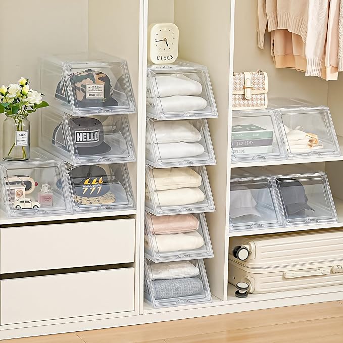 Amllas 2 Pack Stackable Hat Organizer - Image 6