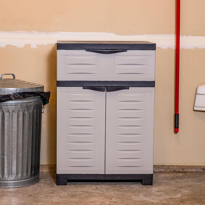 Sunnydaze 34.5" Garage Storage Cabinet - Image 9