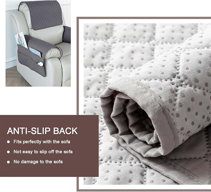 Waterproof Sofa Armrest Cover Headrest Cover - Image 3
