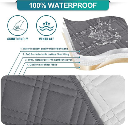Turquoize Waterproof Armrest Covers - Image 3