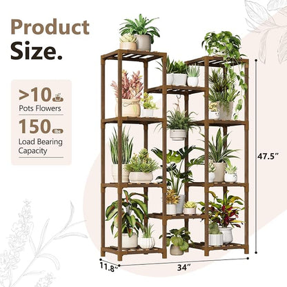 Uneedem Plant Stand with Grow Light - Image 3