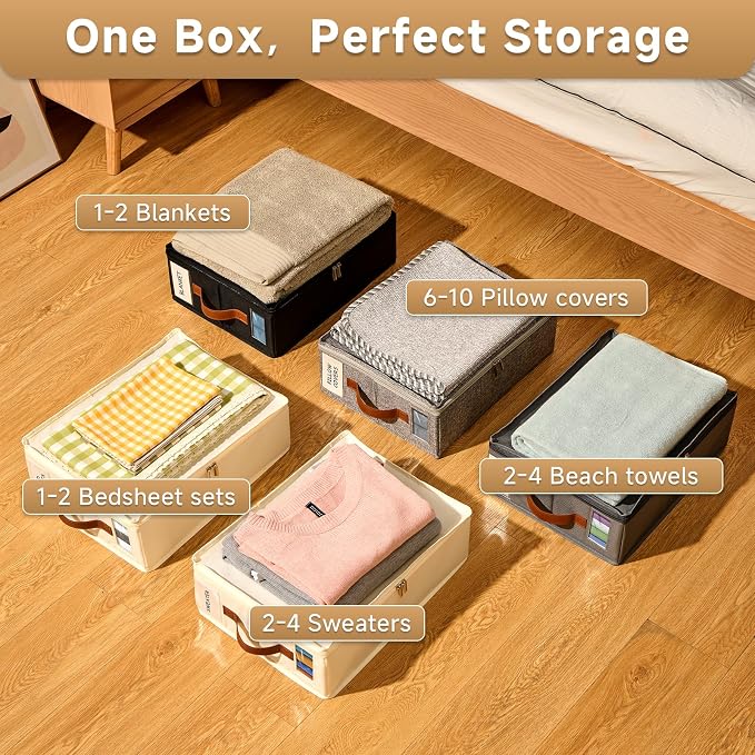 Bed Sheet Organizer 4 Pack - Image 3