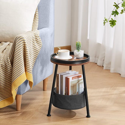 Round End Table, Round Side Table - Image 5