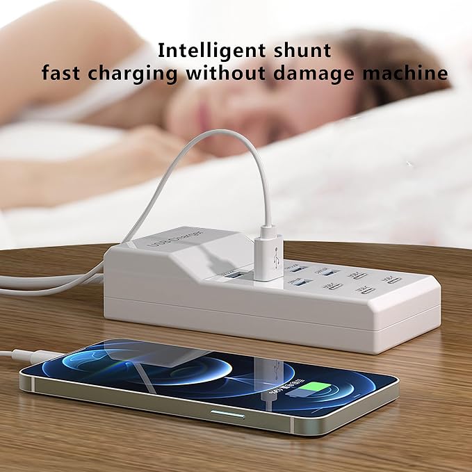 USB Charger, 50W USB Charging Station - Image 4