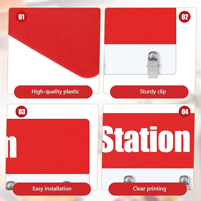 Honeydak Glove Station Organizer Wall Mount Plastic Glove Holder - Image 4