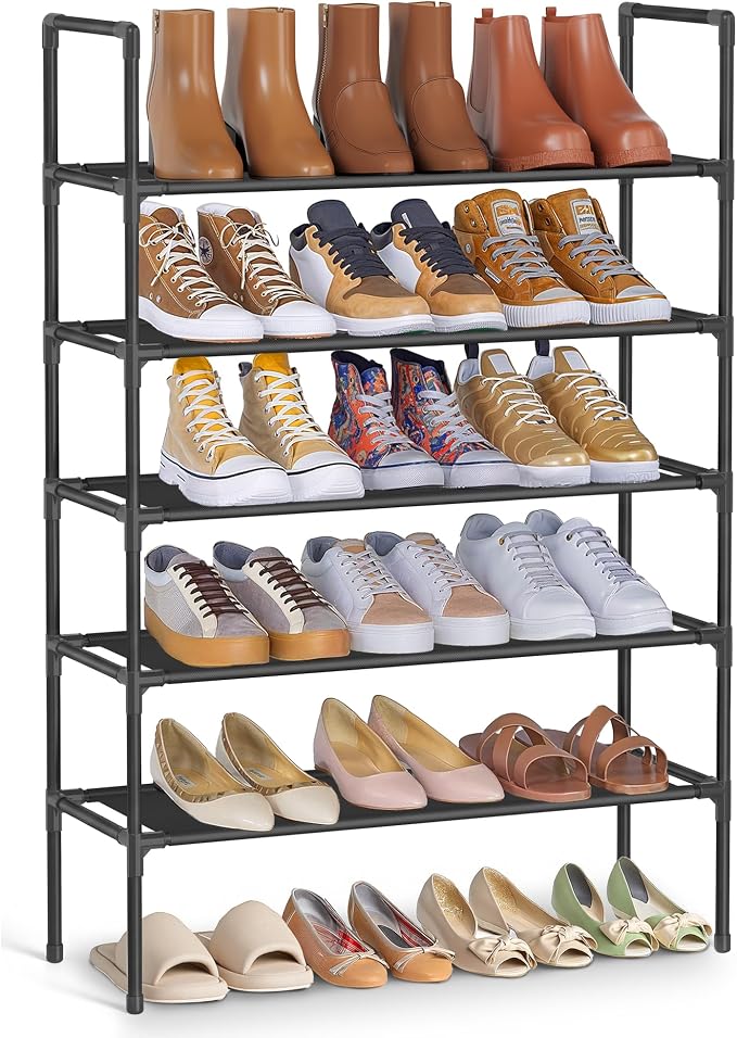 SONGMICS 5-Tier Shoe Rack, Shoe Storage by Unknown