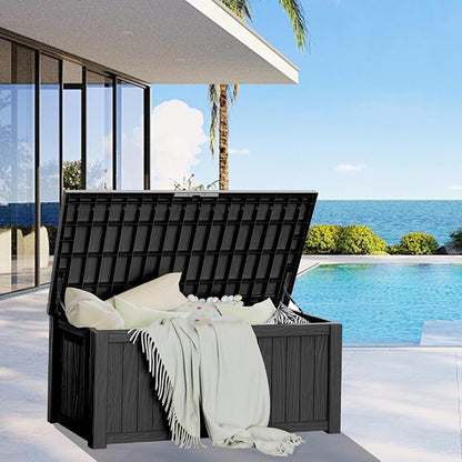 Extra-Large 150 Gallon Outdoor Chest Storage Waterproof - Image 7