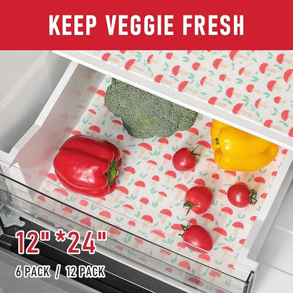 Cooyes 12 Pack Cloth Shelf Liners - Image 6