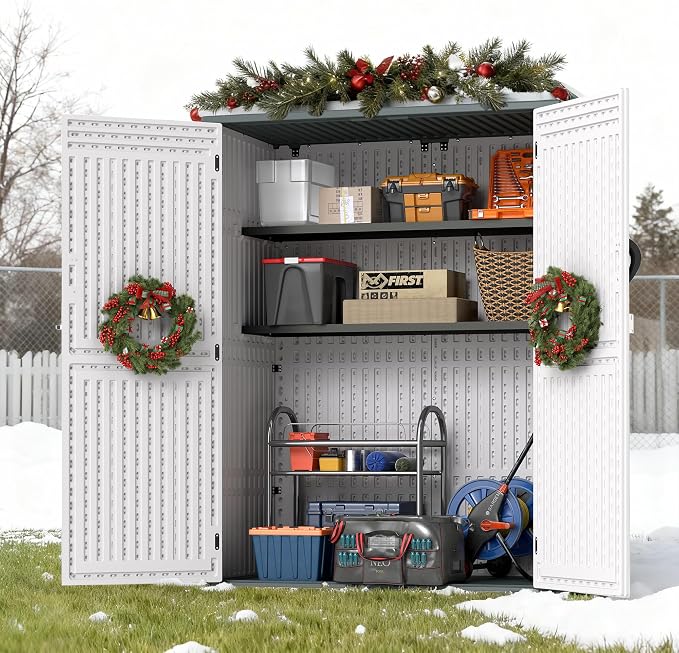EHHLY Vertical Resin Storage Shed by EHHLY