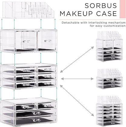 Sorbus Large Makeup Organizer - Image 2