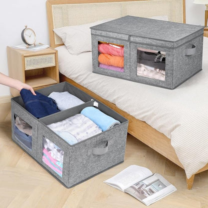 Univivi Large Foldable Fabric Storage Bins - Image 4