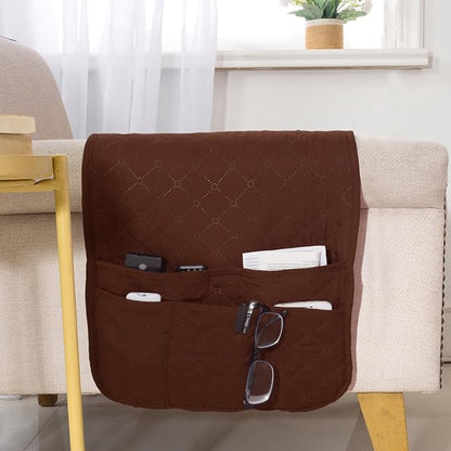 Armchair Caddy for Couch Remote Control Holder Premium Durable Non-slip Sofa by luckyjoyreal